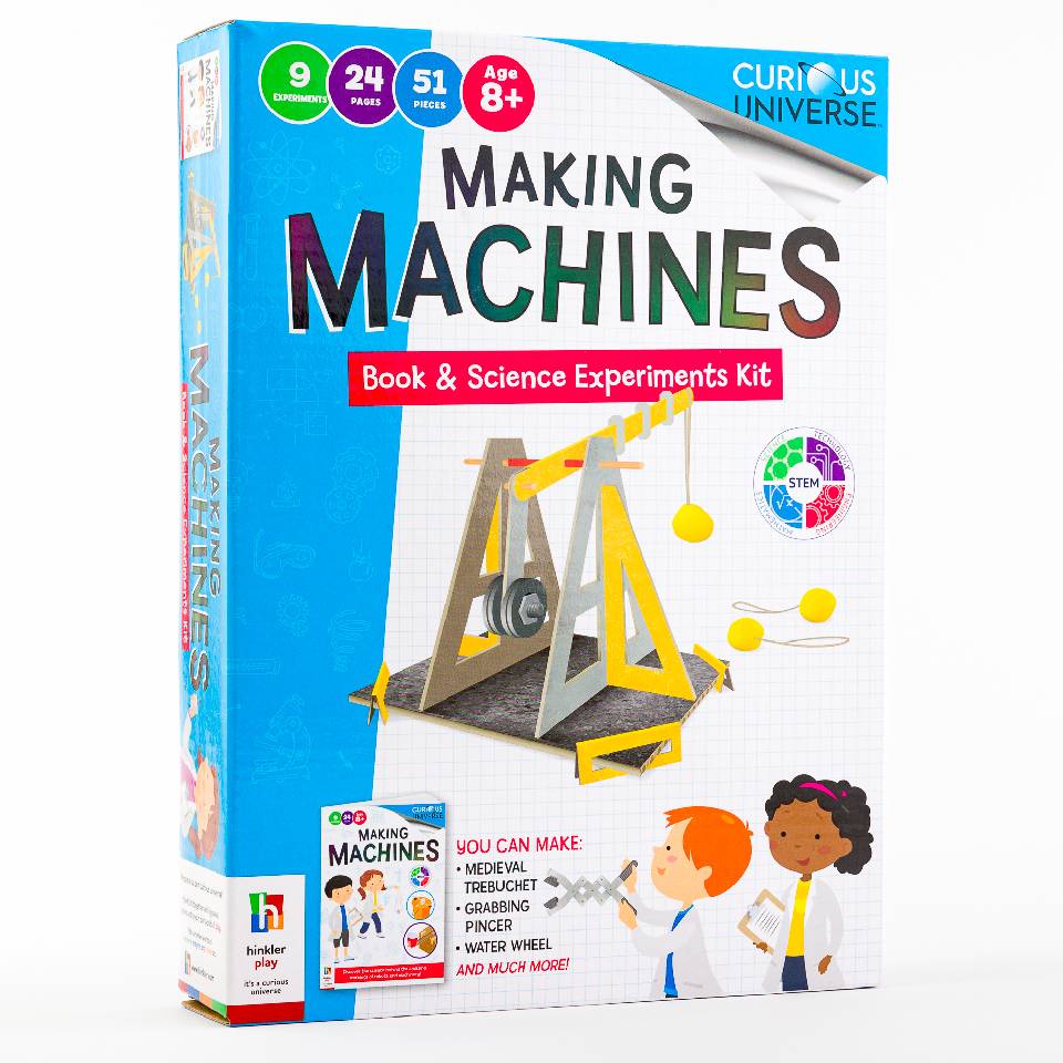 Curious Universe Book & Science Experiment Kit: Making Machines ...