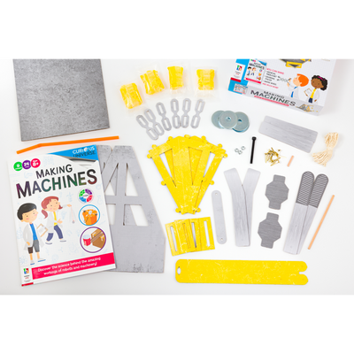 Curious Universe Book & Science Experiment Kit: Making Machines