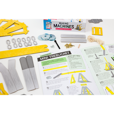 Curious Universe Book & Science Experiment Kit: Making Machines