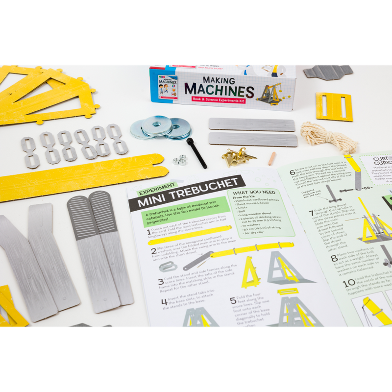 Curious Universe Book & Science Experiment Kit: Making Machines