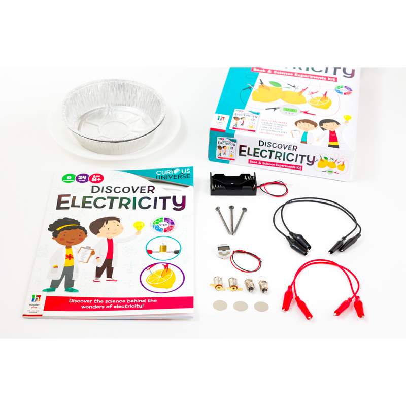 Curious Universe Book & Science Experiment Kit: Discover Electricity