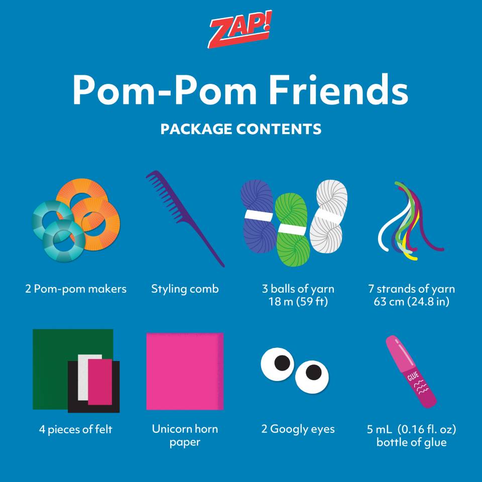 Zap! Extra Pom-Pom Friends – CuriousUniverse