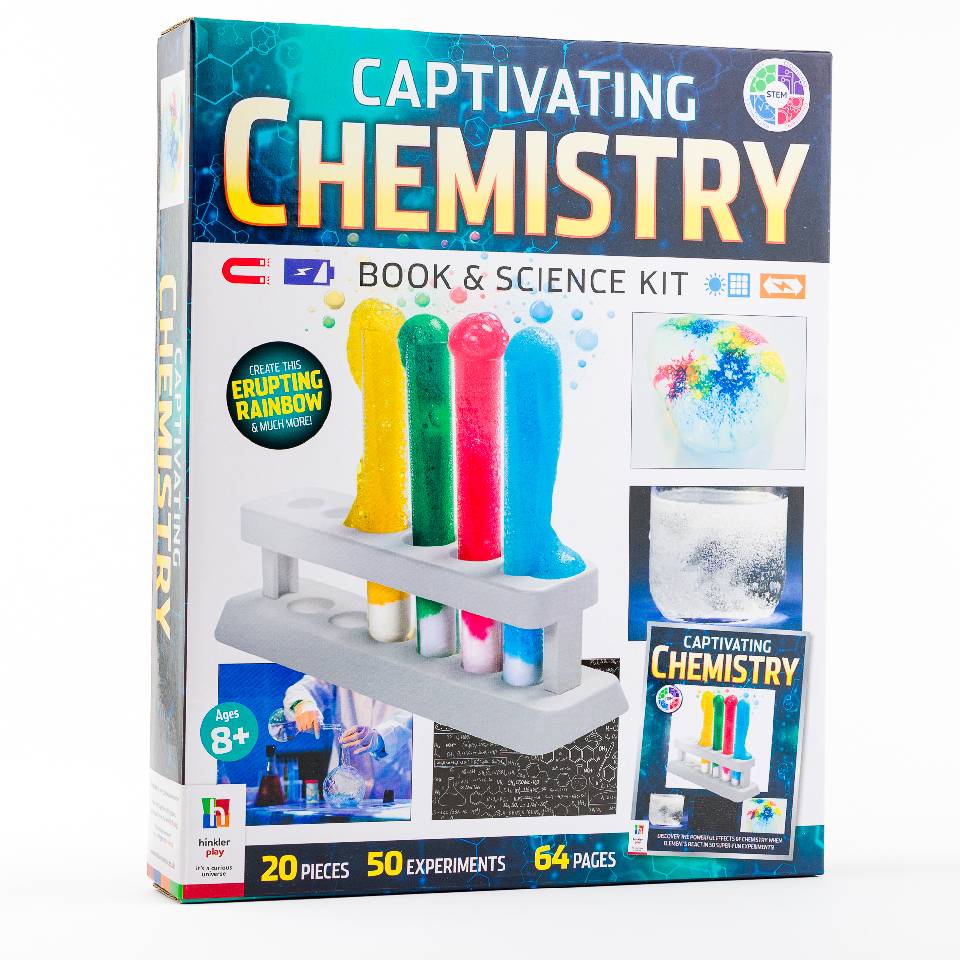Captivating Chemistry Book Science Kit – CuriousUniverse