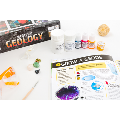 Mighty Geology Book & Science Kit