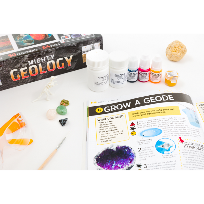 Mighty Geology Book & Science Kit