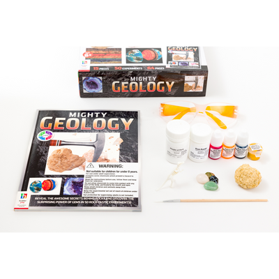 Mighty Geology Book & Science Kit
