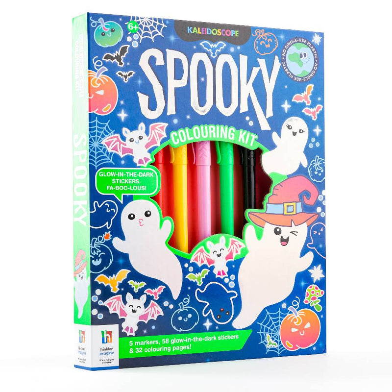 Kaleidoscope Colouring Kit: Spooky Colouring