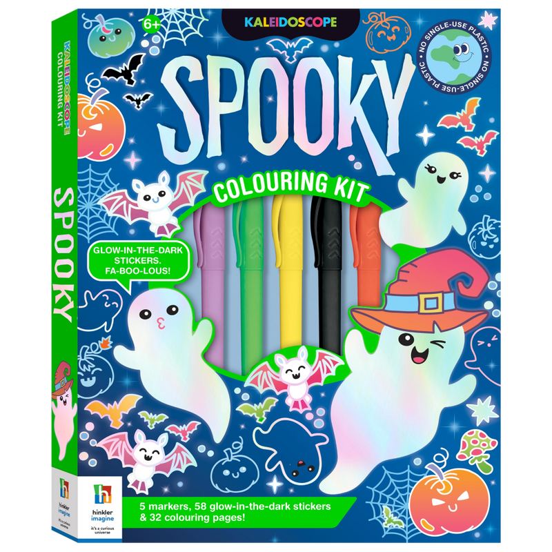 Kaleidoscope Colouring Kit: Spooky Colouring