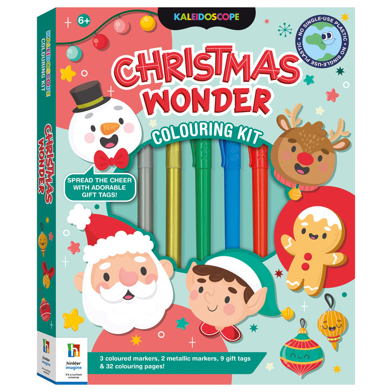Kaleidoscope Colouring Kit: Christmas Wonder