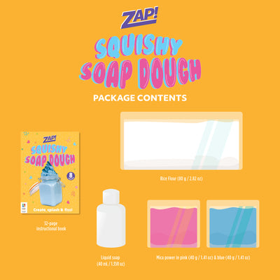 Zap! Squishy Soap Dough Kit