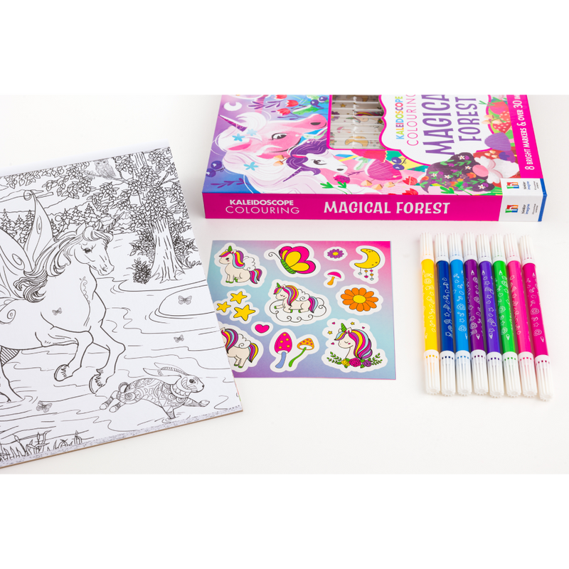 Kaleidoscope Colouring Kit: Magical Forest