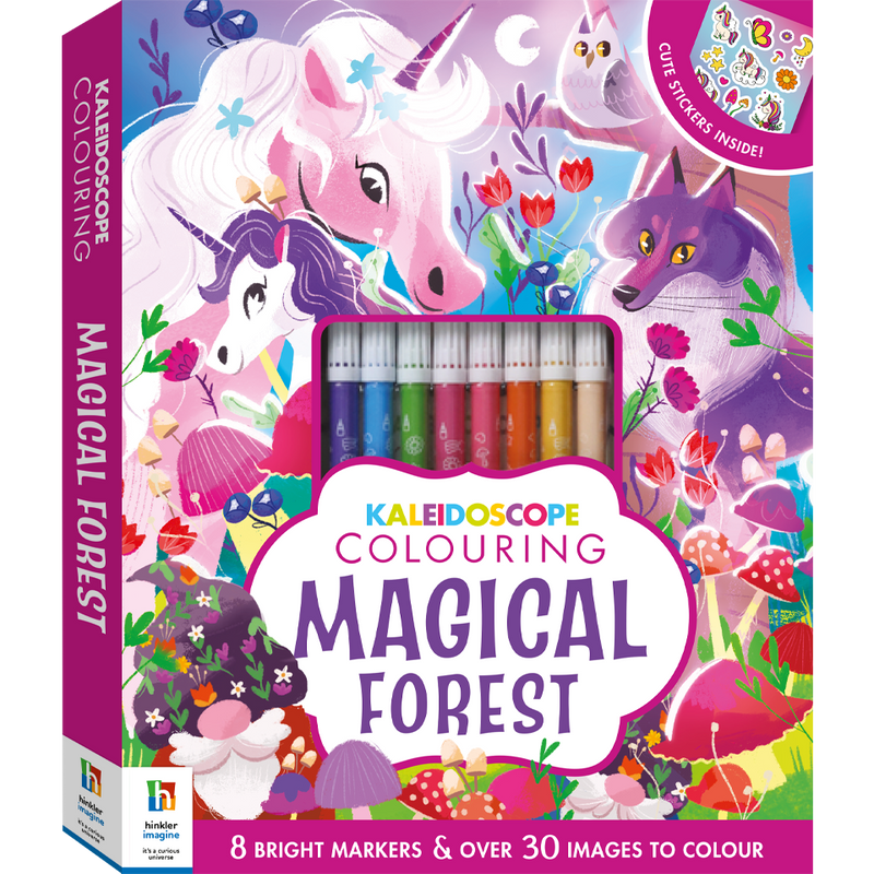 Kaleidoscope Colouring Kit: Magical Forest