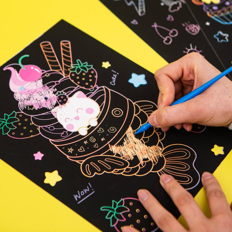 Kaleidoscope Etch Art Creations: Kawaii