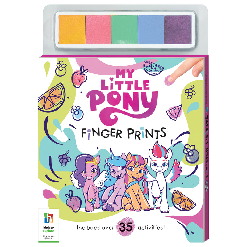 Finger Print Art: My Little Pony