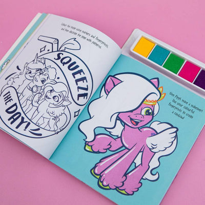 Finger Print Art: My Little Pony