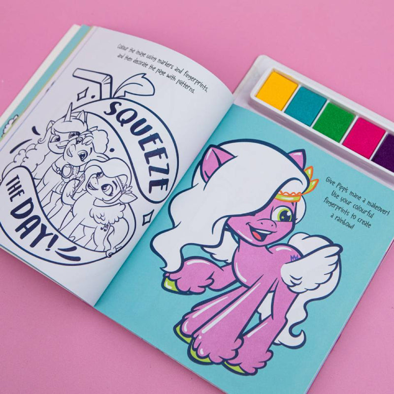Finger Print Art: My Little Pony