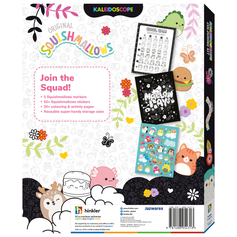 Kaleidoscope Colouring Kit: Original Squishmallows Colouring Kit