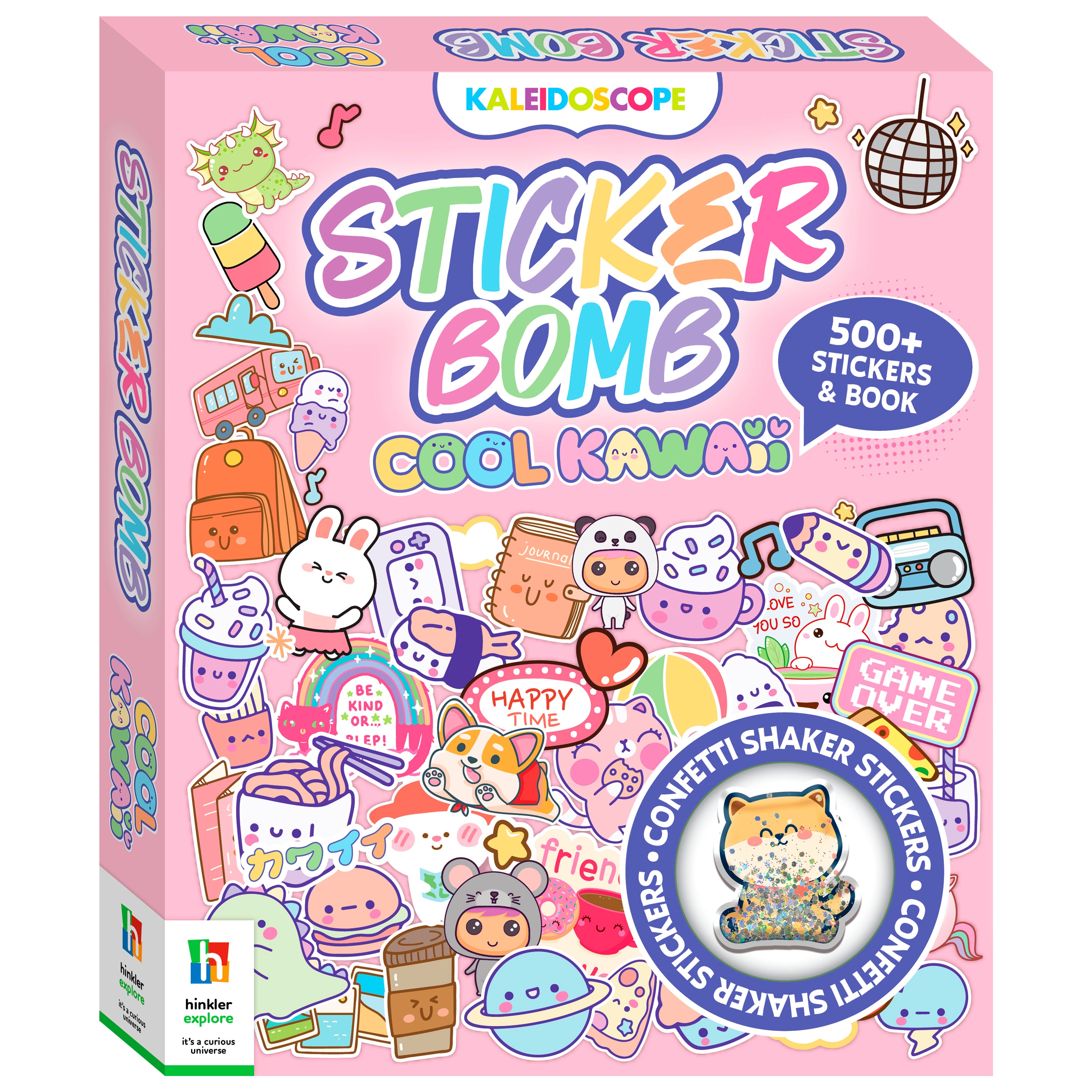 Kaleidoscope Sticker Bomb: Cool Kawaii – CuriousUniverse
