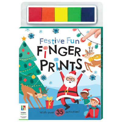 Finger Print Art: Festive Fun Finger Prints