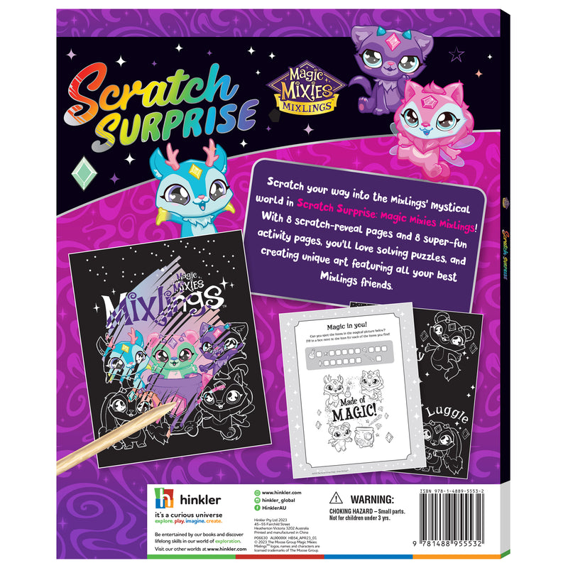 Scratch Surprise Book: Magic Mixies Mixlings