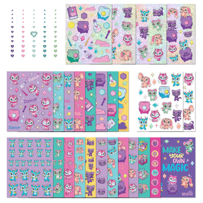 Kaleidoscope Sticker Bomb: Magic Mixies Mixlings