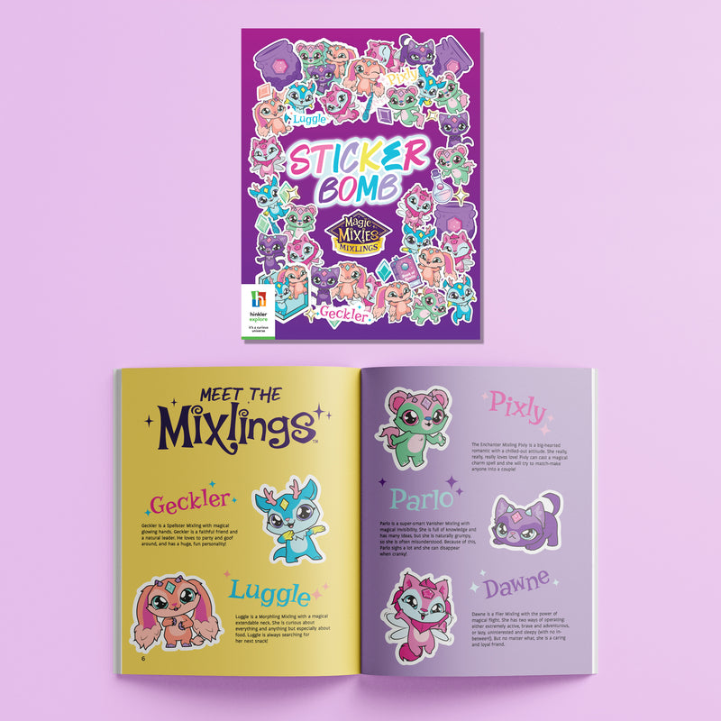 Kaleidoscope Sticker Bomb: Magic Mixies Mixlings