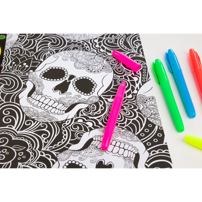 Kaleidoscope Colouring Kit: Day of the Dead