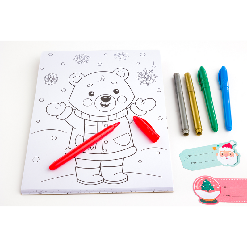 Kaleidoscope Colouring Kit: Christmas Wonder