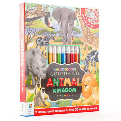 Kaleidoscope Colouring Kit: Animal Kingdom