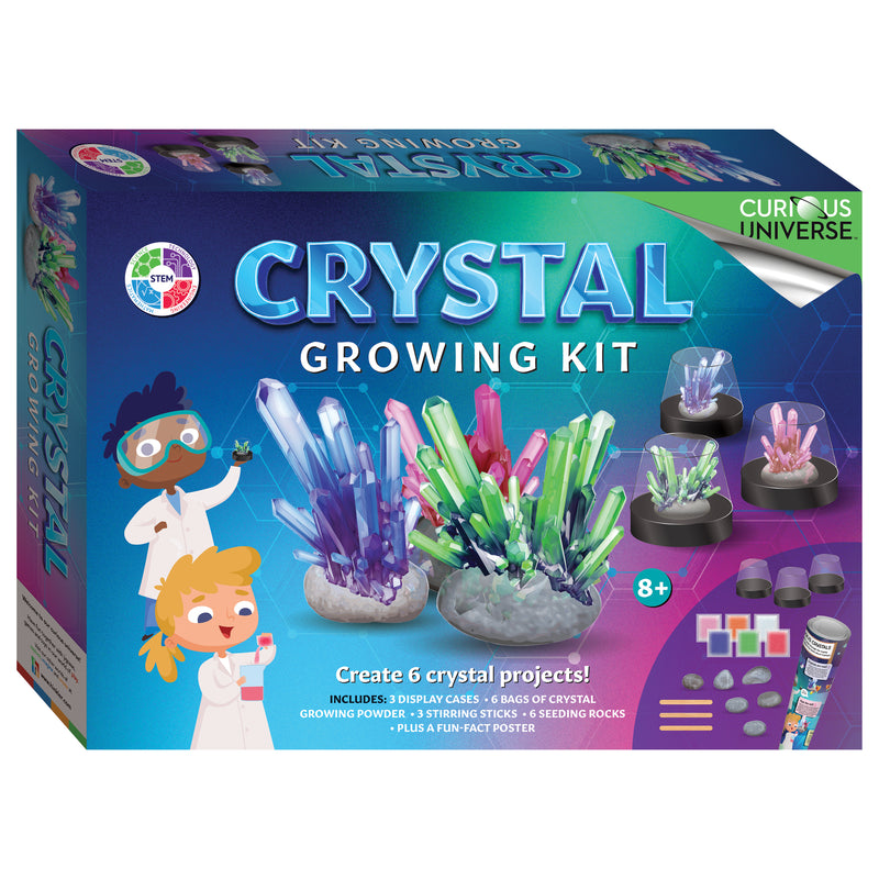 Curious Universe Crystal Growing Kit (2023 Ed)