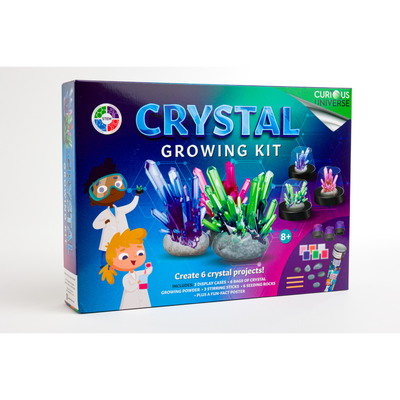 Curious Universe Crystal Growing Kit (2023 Ed)