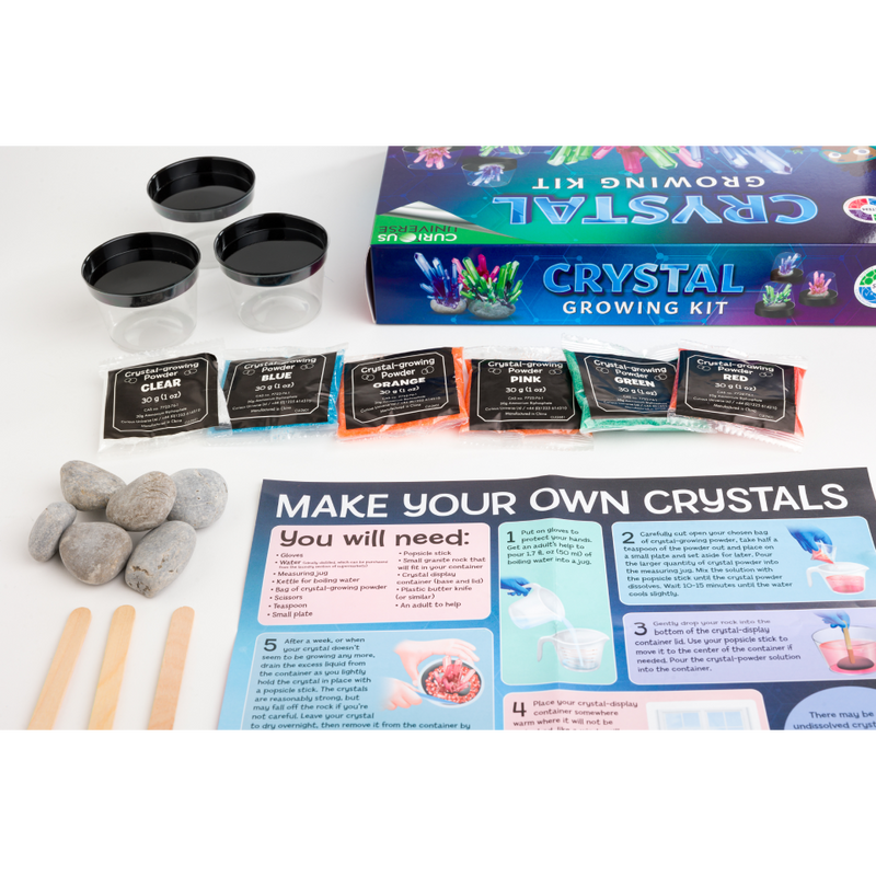 Curious Universe Crystal Growing Kit (2023 Ed)