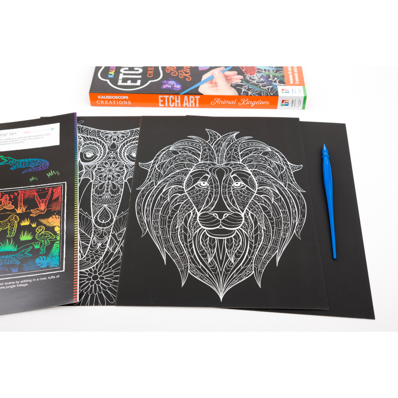 Kaleidoscope Etch Art Creations: Animal Kingdom