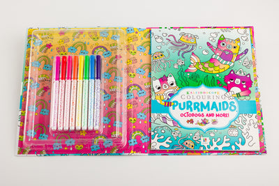 Kaleidoscope Colouring Kit: Purrmaids, Octodogs and More!