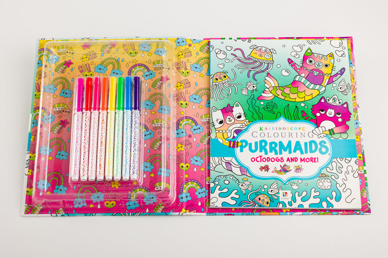 Kaleidoscope Colouring Kit: Purrmaids, Octodogs and More!