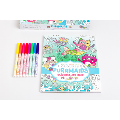 Kaleidoscope Colouring Kit: Purrmaids, Octodogs and More!