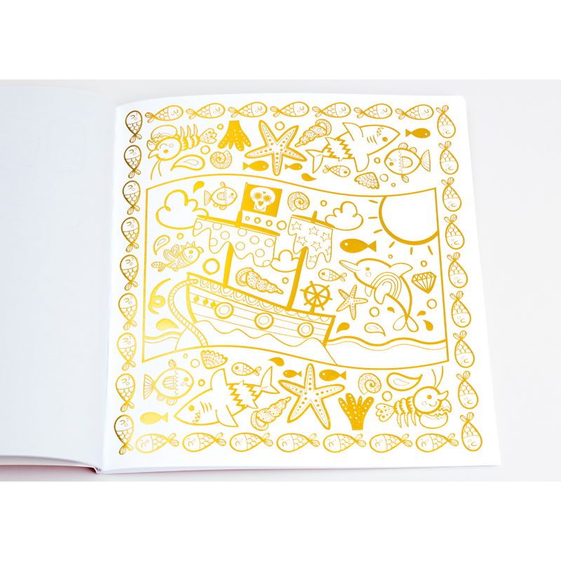 Shimmer Art Colouring Book: Magical