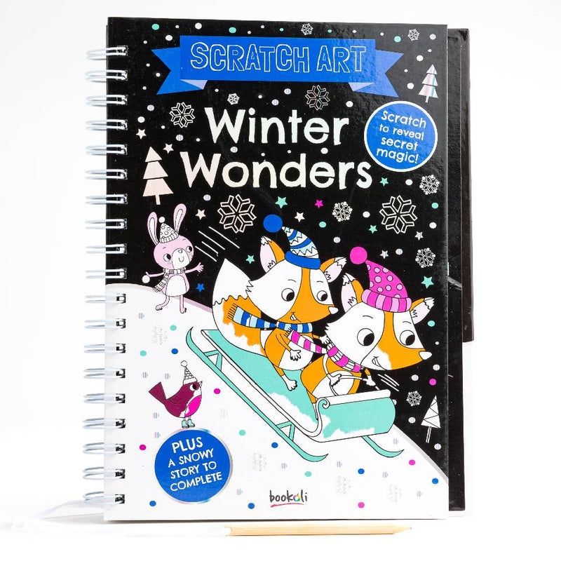 Scratch Art: Winter Wonders