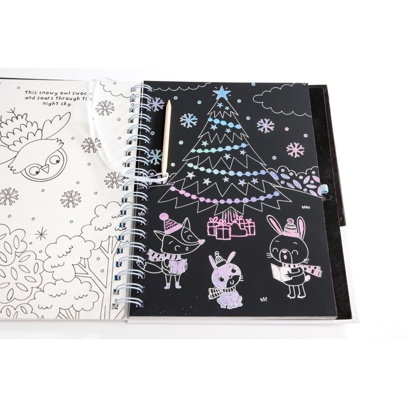 Scratch Art: Winter Wonders