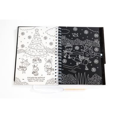 Scratch Art: Winter Wonders