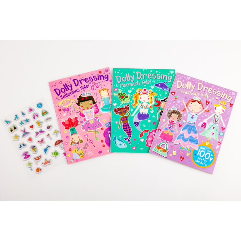 Sparkly Activity Case: Dolly Dressing