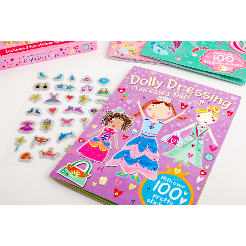Sparkly Activity Case: Dolly Dressing