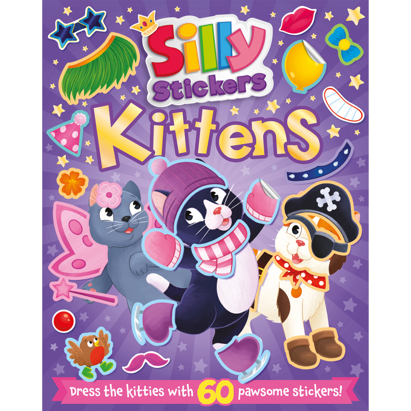 Silly Stickers: Kittens
