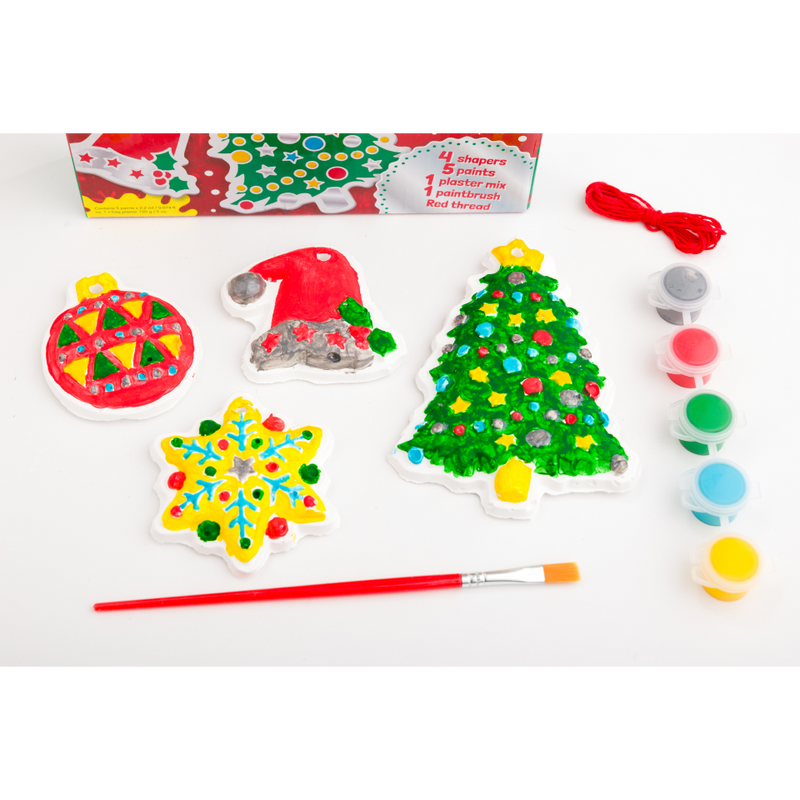 Make and Paint Christmas Decorations