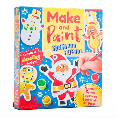 Make and Paint Santa and Friends