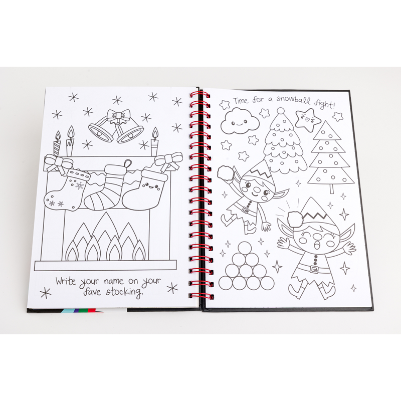 Scratch Art Sparkles: I Love Christmas