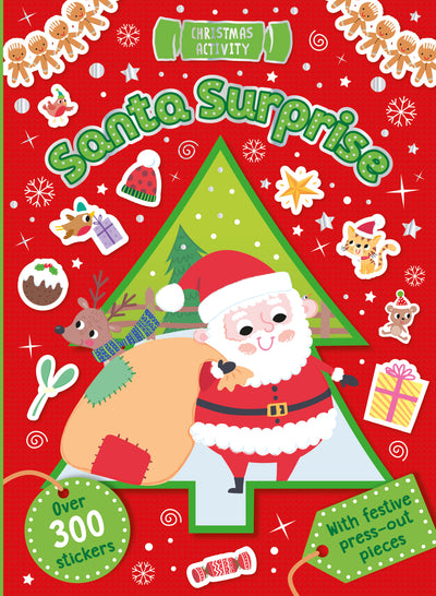 Christmas Sticker Activity Book: Santa Surprise