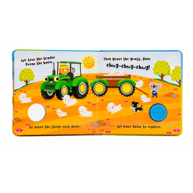Busy Tractor Sound Book