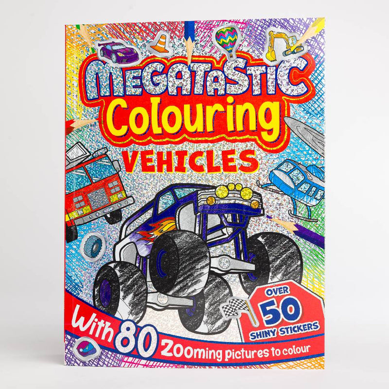 Megatastic Colouring Book: Vehicles