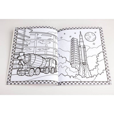 Megatastic Colouring Book: Vehicles